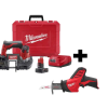 Milwaukee 2429-21XC-2420-20 M12 12-Volt Lithium-Ion Cordless Sub-Compact Band Saw XC Kit W/ M12 Hackzall