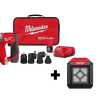 Milwaukee 2505-22-2364-20 M12 FUEL 12V Lithium-Ion Brushless Cordless 4-in-1 Installation 3/8 in. Drill Driver Kit W/ M12 Flood Light