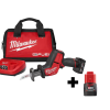 Milwaukee 2520-21XC-48-11-2420 M12 FUEL 12V Lithium-Ion Brushless Cordless HACKZALL Reciprocating Saw Kit with 2.0Ah Battery