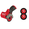 Milwaukee 2522-20-49-94-3000-49-94-3000 M12 FUEL 12-Volt 3 in. Lithium-Ion Brushless Cordless Cut Off Saw (Tool-Only) with 3 in. Metal Cut Off Wheels (6-Pack)