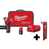 Milwaukee 2551-22-2426-20 M12 FUEL SURGE 12V Lithium-Ion Brushless Cordless 1/4 in. Hex Impact Driver Compact Kit with M12 Multi-Tool