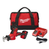 Milwaukee 2625-21 M18 18V Lithium-Ion Cordless HACKZALL Reciprocating Saw Kit with (1) 3.0Ah Battery, Charger and Tool Bag