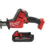 Milwaukee 2719-20-48-11-1820 M18 FUEL 18-Volt Lithium-Ion Brushless Cordless HACKZALL Reciprocating Saw with 2.0 Ah Battery