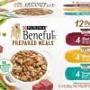 Purina Beneful High Protein Gravy Wet Dog Food Variety Pack, Prepared Meals Stew - (12) 10 oz. Tubs