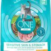 Purina ONE Sensitive Skin and Stomach With Real Turkey, Natural Adult Dry Cat Food 16 lb. bag