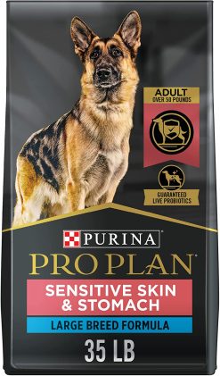Purina Pro Plan Sensitive Stomach and Stomach Large Breed Dry Dog Food Salmon Formula - 35 lb. Bag