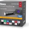 Roku Streaming Stick+ | HD/4K/HDR Streaming Device with Long-range Wireless and Voice Remote with TV Controls (Renewed)