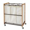 TRINITY 3-bag Laundry Cart