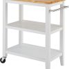 TRINITY 3-tier Kitchen Cart, White