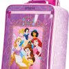 American Tourister Kids' Disney Softside Upright Luggage, Princess 2, 18