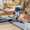 Bosch 1617EVSPK 1/4-in and 1/2-in 12-Amp 2.25-HP Variable Speed Combo Fixed/Plunge Corded Router Hard Case (Tool Only)