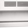 Broan-NuTone 413604 Non-Ducted Ductless Range Hood Insert with Light, Exhaust Fan for Under Cabinet, 36-Inch, Stainless Steel