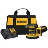 DEWALT DCW210D1 20-Volt MAX XR Cordless Brushless 5 in. Random Orbital Sander with (1) 20-Volt Battery 2.0Ah & Charger