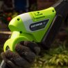 Earthwise LPHT12022 20 in. 20V Lithium-Ion Cordless Pole Hedge Trimmer - 2 Ah Battery and Charger Included