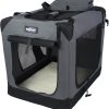 EliteField 3-Door Collapsible Soft-Sided Dog Crate