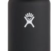 Hydro Flask Wide Mouth Straw Lid - Stainless Steel Reusable Water Bottle - Vacuum Insulated