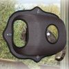 K&H Pet Products EZ Mount Bubble Pod Cat Window Perch, Dark Gray