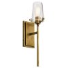 Kichler 45295NBR Alton 5-in 1-Light Natural Brass Industrial Vanity Light