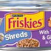 Purina Friskies Gravy Wet Cat Food Shreds With Turkey and Giblets in Gravy - (24) 5.5 oz. Cans