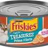 Purina Friskies Gravy Wet Cat Food Tasty Treasures With Chicken and Tuna and Scallop Flavor - (24) 5.5 oz. Cans
