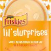 Purina Friskies Wet Cat Food Complement Lil’ Slurprises with Shredded Chicken in a Dreamy Sauce - (16) 1.2 oz. Pouches