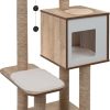 Vesper High Base 47.8-in Modern Cat Tree & Condo