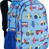 Wildkin 15-Inch Kids Backpack for Boys & Girls, Perfect for Early Elementary, Backpack for Kids Features Padded Back & Adjustable Strap, Ideal for School & Travel Backpacks(Trains, Planes, and Trucks)