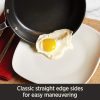 All-Clad HA1 Hard Anodized Nonstick Frying Pan with Lid, 12 Inch Pan Cookware, Medium Grey -