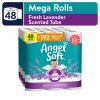 Angel Soft Toilet Paper with Fresh Lavender Scented Tube, 48 Mega Rolls