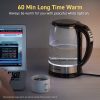 COSORI CO117-DK Electric Kettle Temperature Control with 6 Presets, 60min Keep Warm 1.7L Electric Tea Kettle & Hot Water Boiler, 304 Stainless Steel Filter, Auto-Off & Boil-Dry Protection, BPA Free, Black