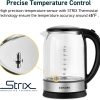 COSORI CO117-DK Electric Kettle Temperature Control with 6 Presets, 60min Keep Warm 1.7L Electric Tea Kettle & Hot Water Boiler, 304 Stainless Steel Filter, Auto-Off & Boil-Dry Protection, BPA Free, Black