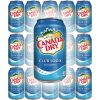 Canada Dry Club Soda Sparkling Seltzer Water 12oz Can (Pack of 15 Total of 180 Oz)