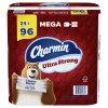 Charmin Ultra Strong Toilet Paper Mega Roll, 242 Sheets Per Roll, 24 Count