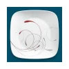 Corelle Splendor, Square, 12 Piece, Dinnerware Set