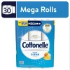 Cottonelle Ultra Clean Toilet Paper, 30 Mega Rolls