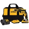 DEWALT DCF620D2 20-Volt MAX XR Cordless Brushless Drywall Screw Gun with (2) 20-Volt 2.0Ah Batteries & Charger