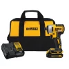 DEWALT DCF787C1 20-volt Max 1/4-in Variable Speed Brushless Cordless Impact Driver (1-Battery Included)