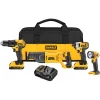 DEWALT DCK420D2 20-Volt MAX Cordless Combo Kit (4-Tool) with (2) 20-Volt 2.0Ah Batteries & Charger