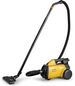 Eureka 3670M Canister Cleaner, Lightweight Powerful Vacuum for Carpets and Hard floors, w 5bags,Yellow