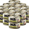 Fussie Cat Premium Tuna with Mussels Formula in Aspic Grain-Free Canned Cat Food 2.82-oz case of 24