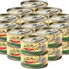 Fussie Cat Super Premium Chicken & Vegetables Formula in Gravy Grain-Free Canned Cat Food 2.82 Ounce (Pack of 24)