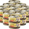 Fussie Cat Super Premium Chicken with Chicken Liver Formula in Pumpkin Soup Grain-Free Canned Cat Food 2.8-oz case of 24