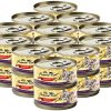 Fussie Cat Super Premium Chicken with Duck Formula in Gravy Grain-Free Canned Cat Food 5.5-oz can case of 24