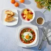 Gibson Home Liberty Hill 30-Piece Dinnerware Set, White
