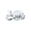 Gibson Home Regalia 46-Piece Dinnerware and Serve ware Set, Service for 6