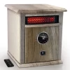 Heat Storm HS-1500-ILODT 1500-Watt Logan Deluxe Portable Electric Infrared Space Heater in Tan