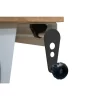 Husky HOLT5202BJ2 52 in. W x 24 in. D Steel 2-Drawer Adjustable Height Solid Wood Top Workbench Table in White