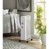 Mainstays 1500W Mechanical Oil Filled Electric Radiant Space Heater, WSH07O2AWW, White