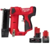 Milwaukee 2540-20-48-11-2460-48-11-2430 M12 12-Volt 23-Gauge Lithium-Ion Cordless Pin Nailer with M12 6.0Ah and M12 3.0Ah Battery Packs