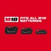 Milwaukee 2746-21CT M18 FUEL GEN II 18-Volt 18-Gauge Lithium-Ion Brushless Cordless Brad Nailer Kit with One 2.0 Ah Battery, Charger and Bag
